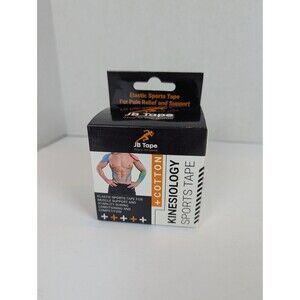 JB Kinesiology Tape 20 Precut Strips Beige Latex-Free